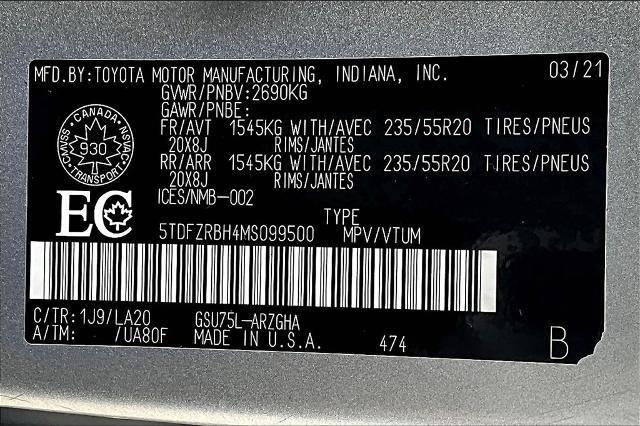 2021 Toyota Highlander Vehicle Photo in Houston, TX 77007