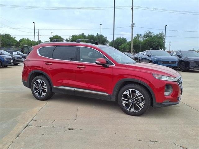 Used 2020 Hyundai Santa Fe Limited with VIN 5NMS53AA7LH279325 for sale in Lawton, OK