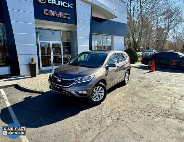 Used 2015 Honda CR-V EX with VIN 2HKRM4H59FH705250 for sale in Mystic, CT