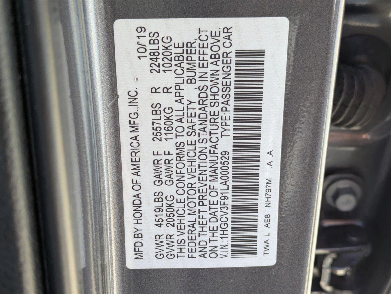 2020 Honda Accord Hybrid Vehicle Photo in Tustin, CA 92782