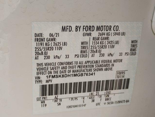 2021 Ford Explorer Vehicle Photo in PINEVILLE, NC 28134-8495