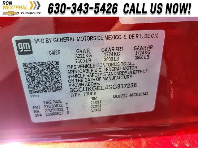 2025 Chevrolet Silverado 1500 Vehicle Photo in AURORA, IL 60503-9326
