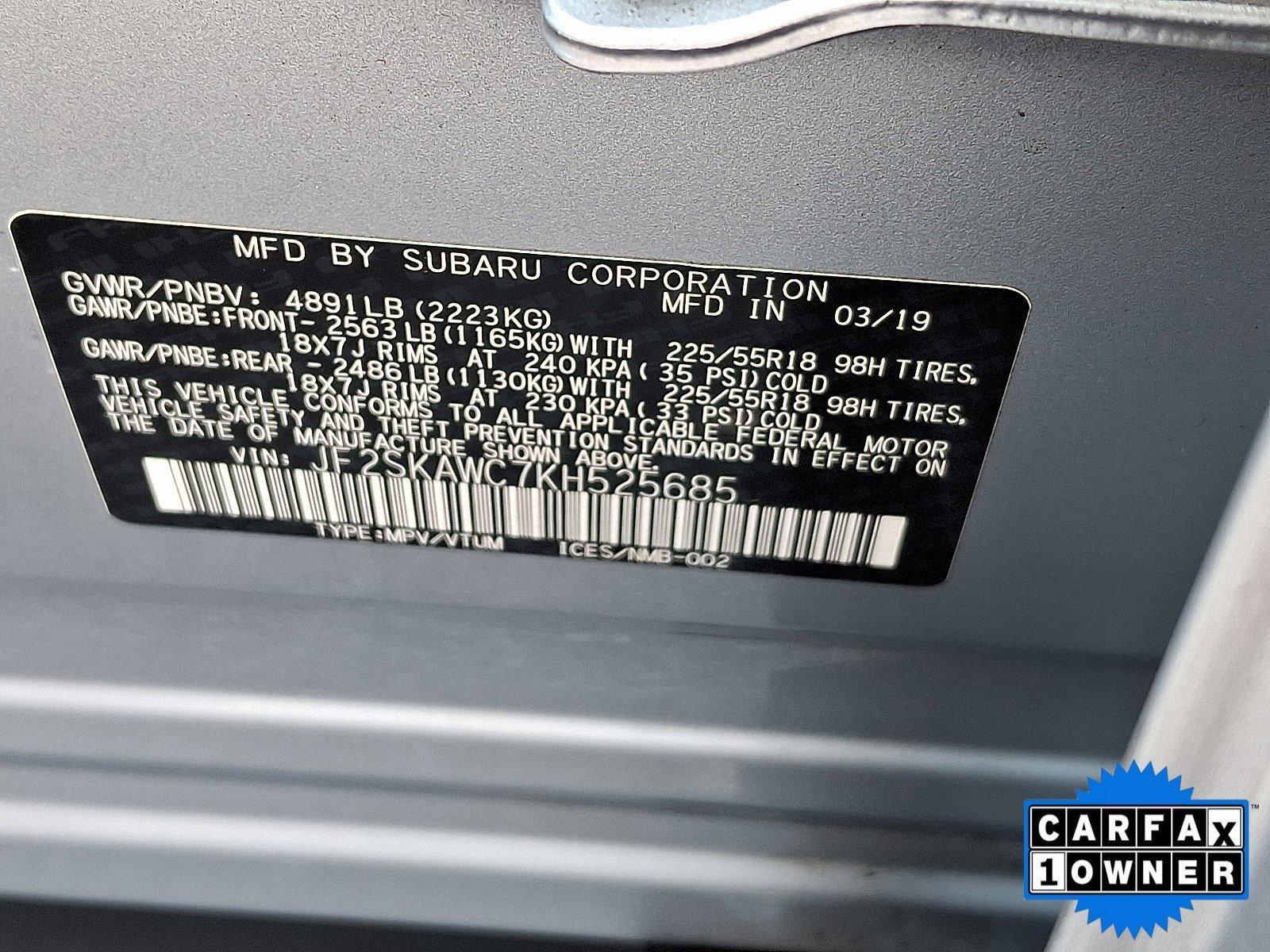 2019 Subaru Forester Vehicle Photo in Harrisburg, PA 17111