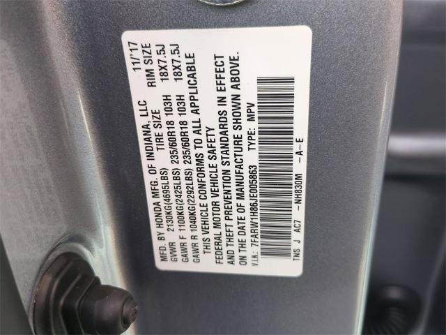 2018 Honda CR-V Vehicle Photo in ALBERTVILLE, AL 35950-0246