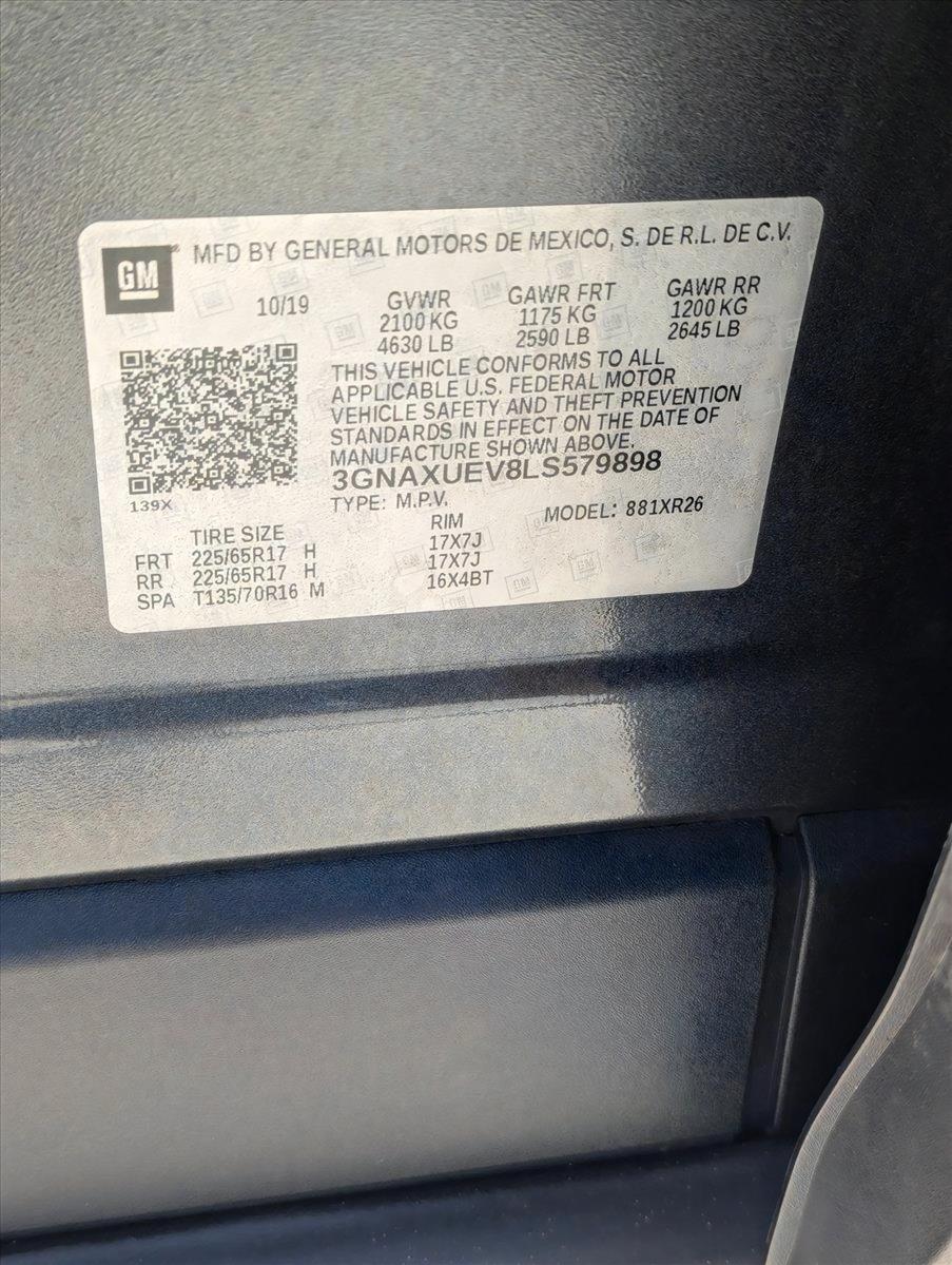 2020 Chevrolet Equinox Vehicle Photo in Pompano Beach, FL 33064