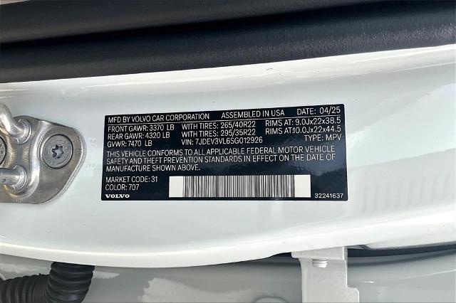 2025 Volvo EX90 Vehicle Photo in Houston, TX 77007