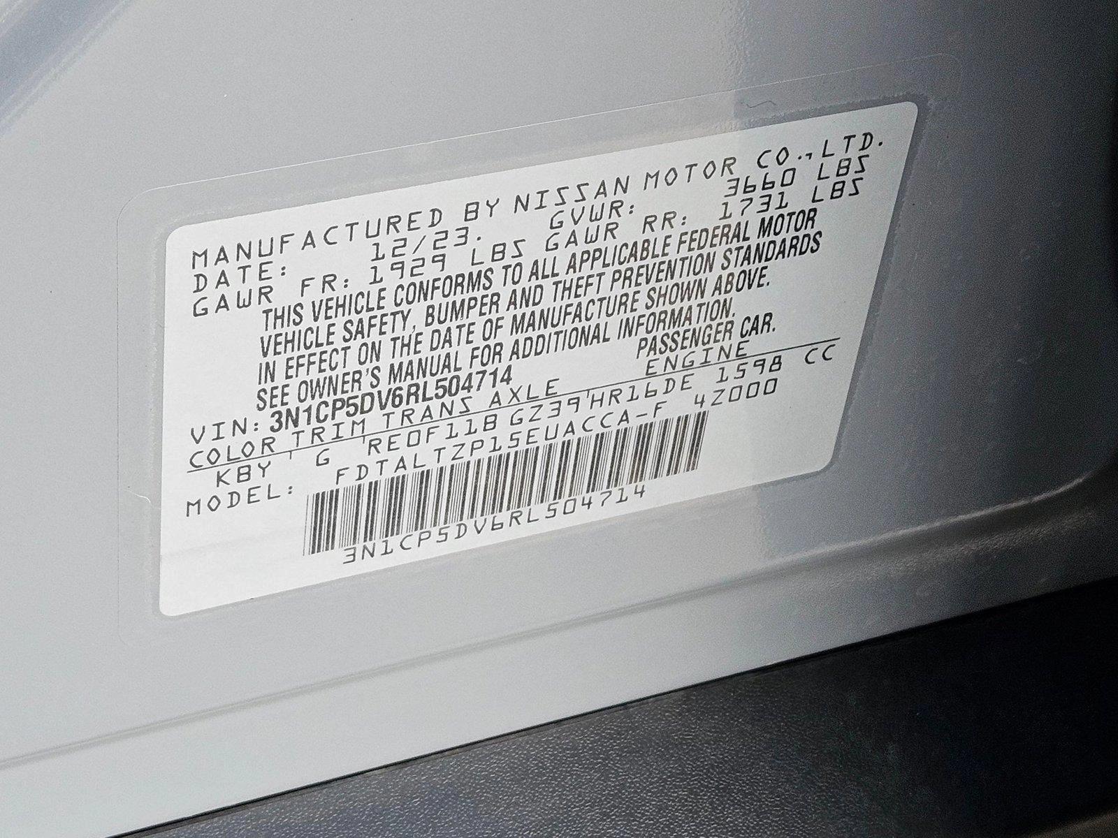 2024 Nissan Kicks Vehicle Photo in AMARILLO, TX 79106-1809