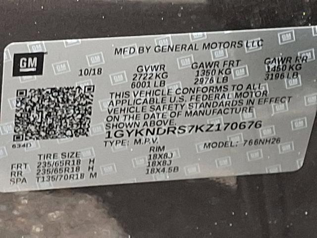 2019 Cadillac XT5 Vehicle Photo in TREVOSE, PA 19053-4984