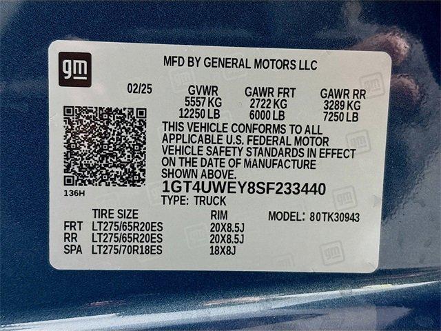 2025 GMC Sierra 3500 HD Vehicle Photo in PUYALLUP, WA 98371-4149