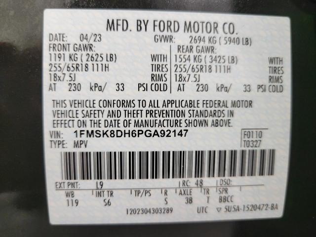 2023 Ford Explorer Vehicle Photo in Neenah, WI 54956