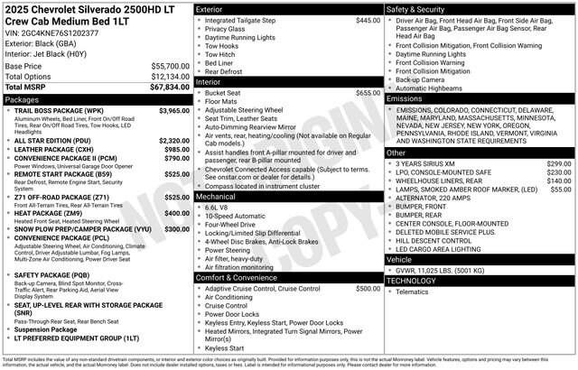 2025 Chevrolet Silverado 2500 HD Vehicle Photo in BROCKTON, MA 02301-7113