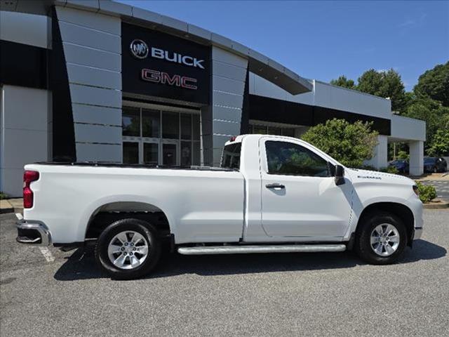 Certified 2023 Chevrolet Silverado 1500 Work Truck with VIN 3GCNAAED7PG309569 for sale in Spartanburg, SC