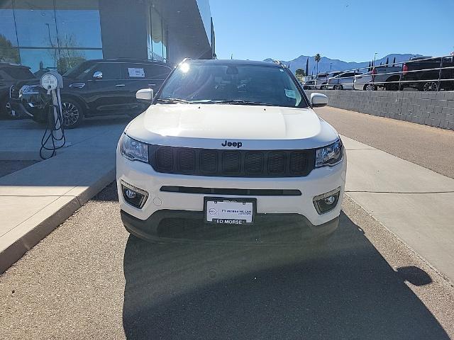 Used 2020 Jeep Compass Altitude with VIN 3C4NJCBB2LT246655 for sale in Delray Beach, FL