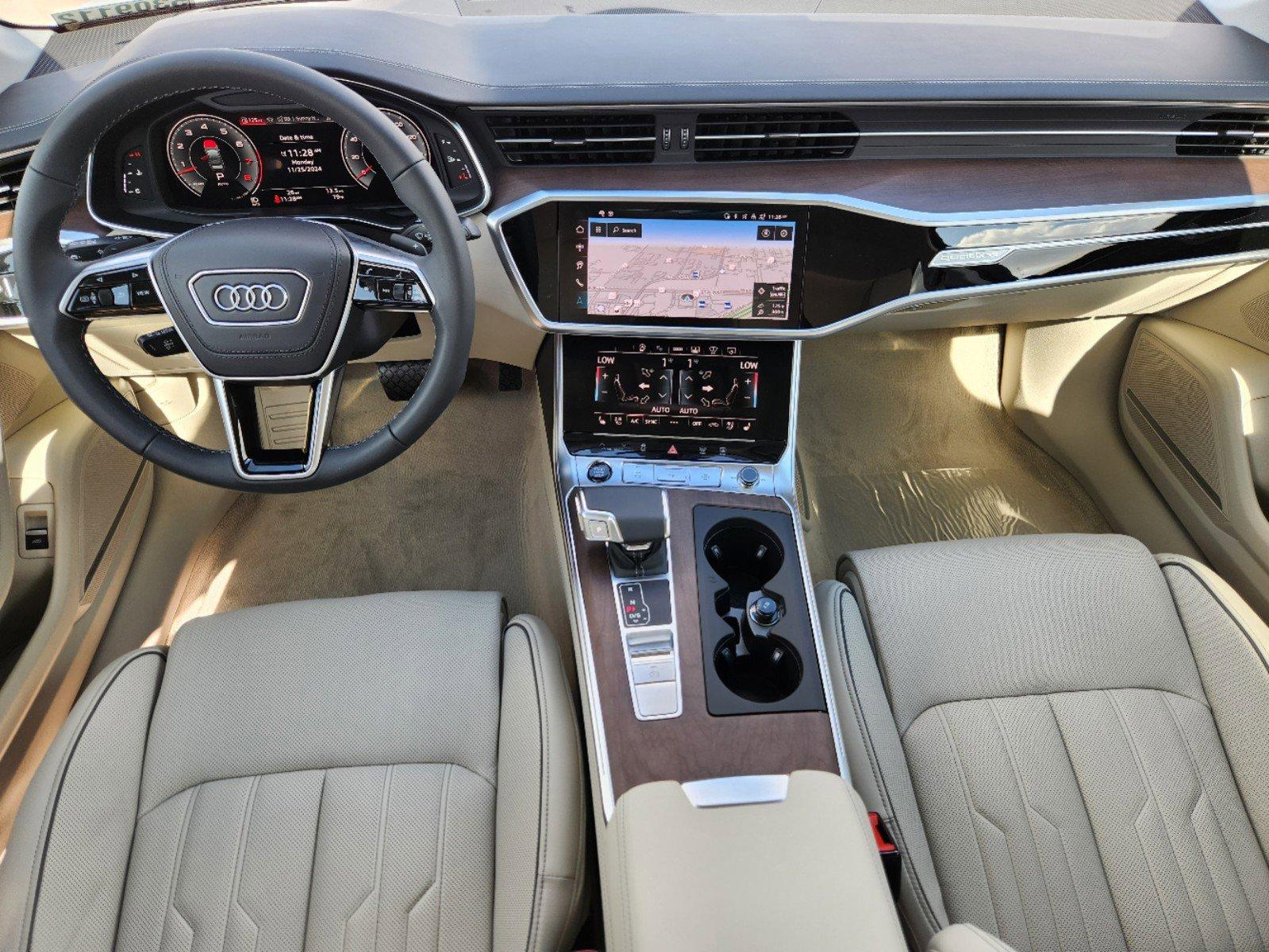 2025 Audi A6 Sedan Vehicle Photo in SUGAR LAND, TX 77478