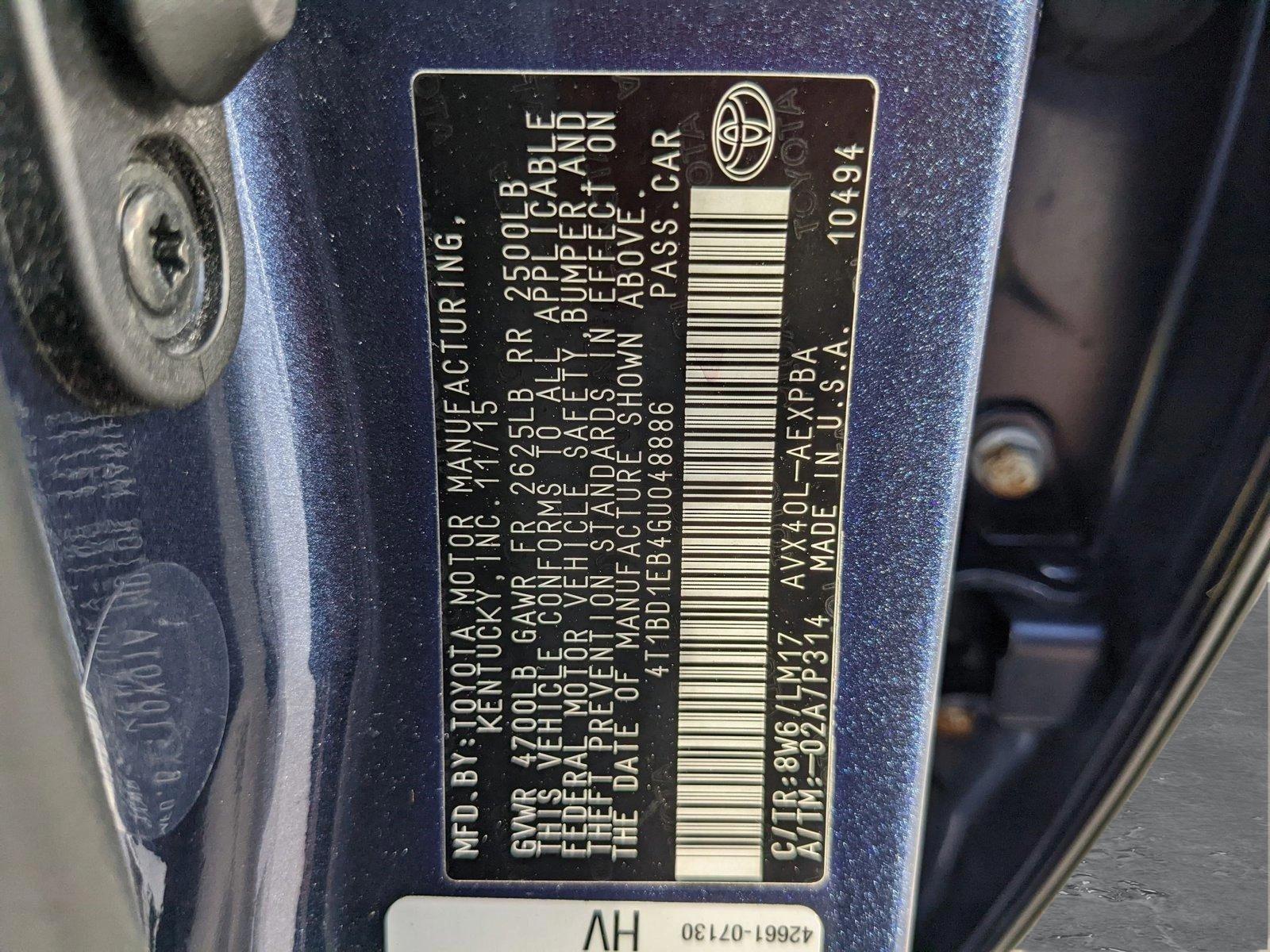 2016 Toyota Avalon Hybrid Vehicle Photo in Davie, FL 33331