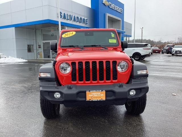 2024 Jeep Wrangler Vehicle Photo in Gardner, MA 01440