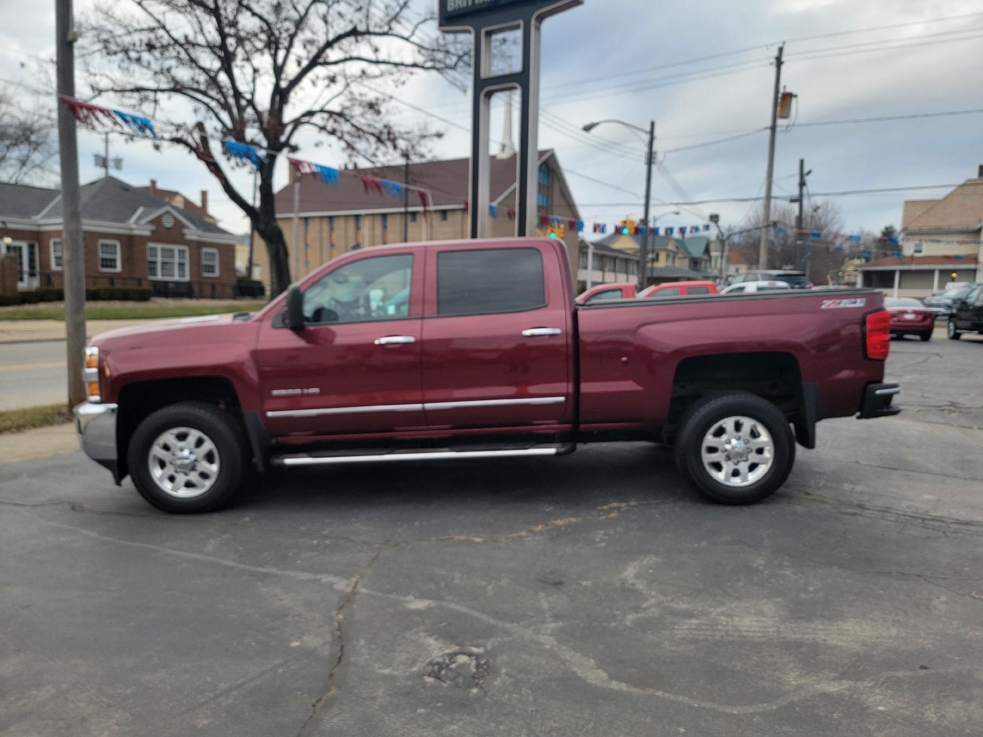 Used 2015 Chevrolet Silverado 2500HD LTZ with VIN 1GC1KWE87FF154646 for sale in East Palestine, OH