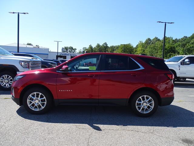 Used 2022 Chevrolet Equinox LT with VIN 3GNAXUEV1NL125439 for sale in Attleboro, MA