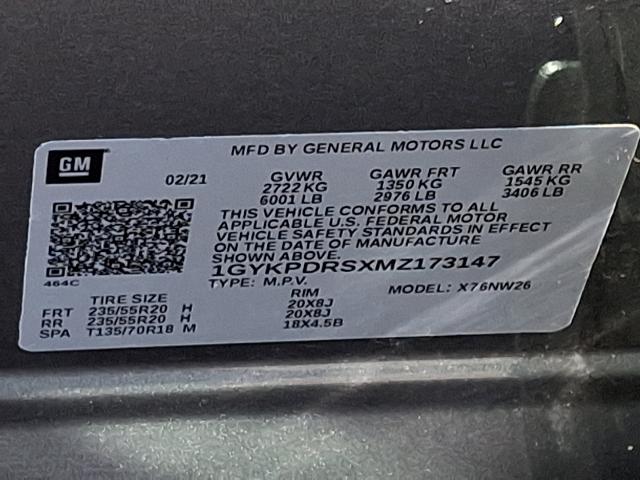 2021 Cadillac XT6 Vehicle Photo in TREVOSE, PA 19053-4984