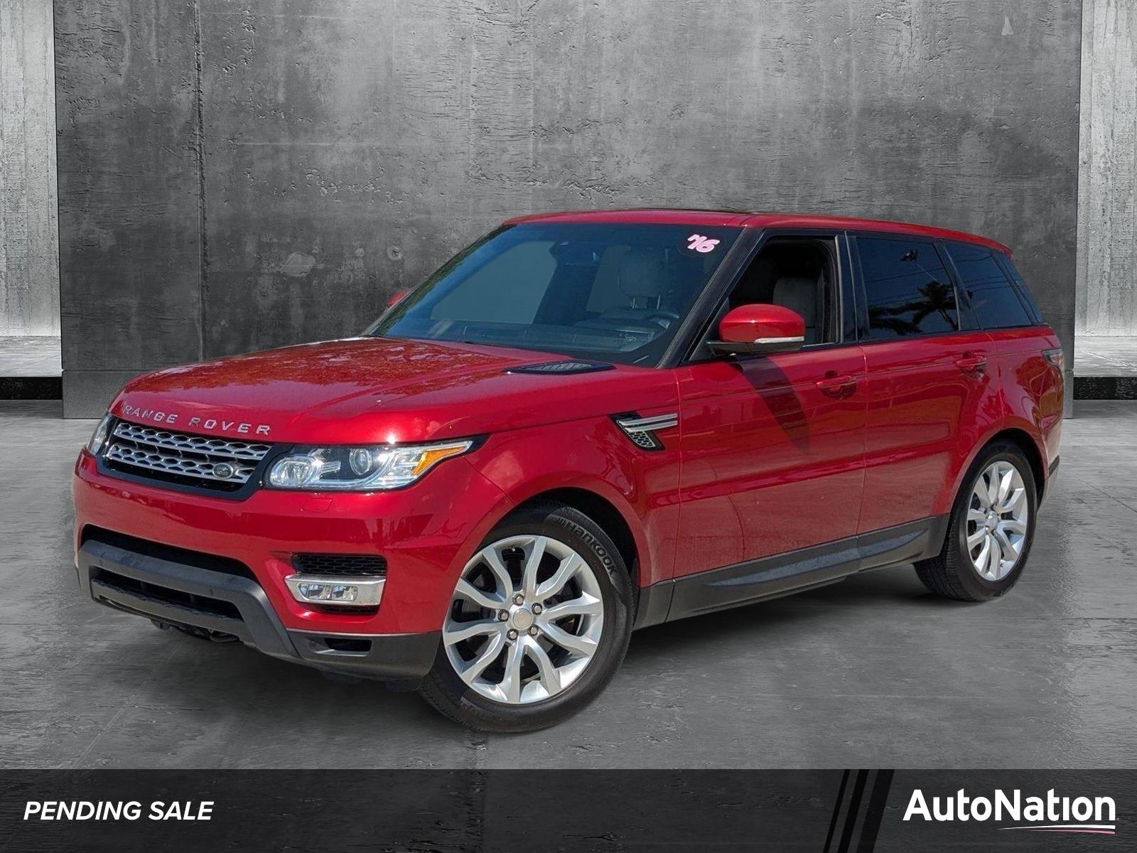 2016 Land Rover Range Rover Sport Vehicle Photo in PEMBROKE PINES, FL 33024-6534