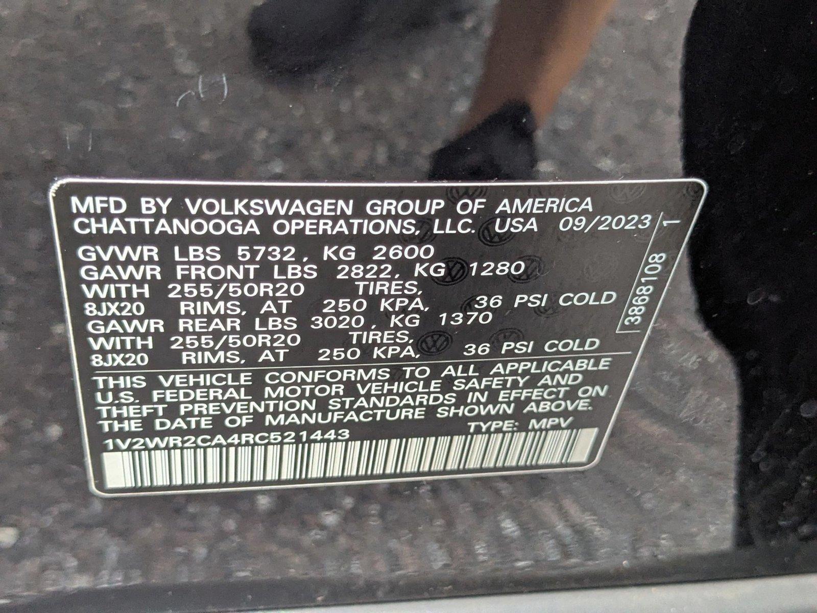 2024 Volkswagen Atlas Vehicle Photo in Wesley Chapel, FL 33544