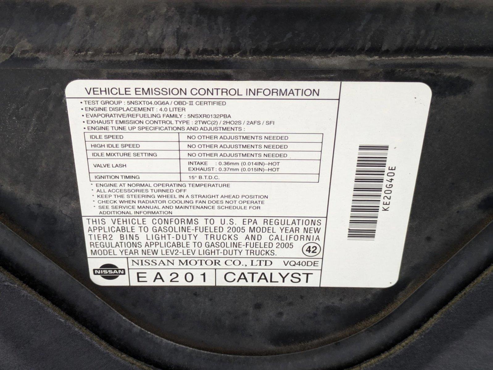 2005 Nissan Xterra Vehicle Photo in Tustin, CA 92782