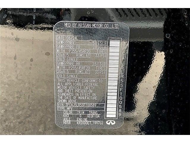 2025 INFINITI QX55 Vehicle Photo in San Antonio, TX 78230