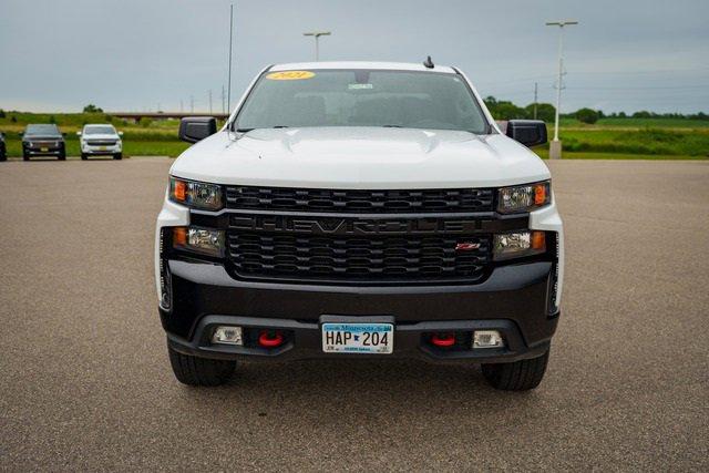 Used 2021 Chevrolet Silverado 1500 Custom with VIN 1GCPYCEF2MZ399372 for sale in Willmar, Minnesota