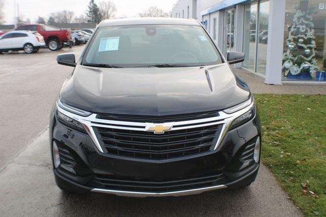 Certified 2022 Chevrolet Equinox LT with VIN 3GNAXKEV5NL256457 for sale in Vandalia, OH