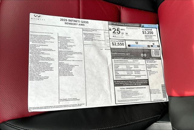 2025 INFINITI QX55 Vehicle Photo in Grapevine, TX 76051