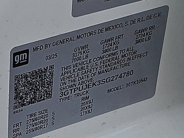 2025 GMC Sierra 1500 Vehicle Photo in TREVOSE, PA 19053-4984