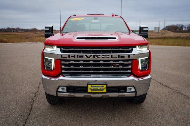 Used 2021 Chevrolet Silverado 3500HD LTZ with VIN 1GC4YUE77MF316666 for sale in Willmar, Minnesota