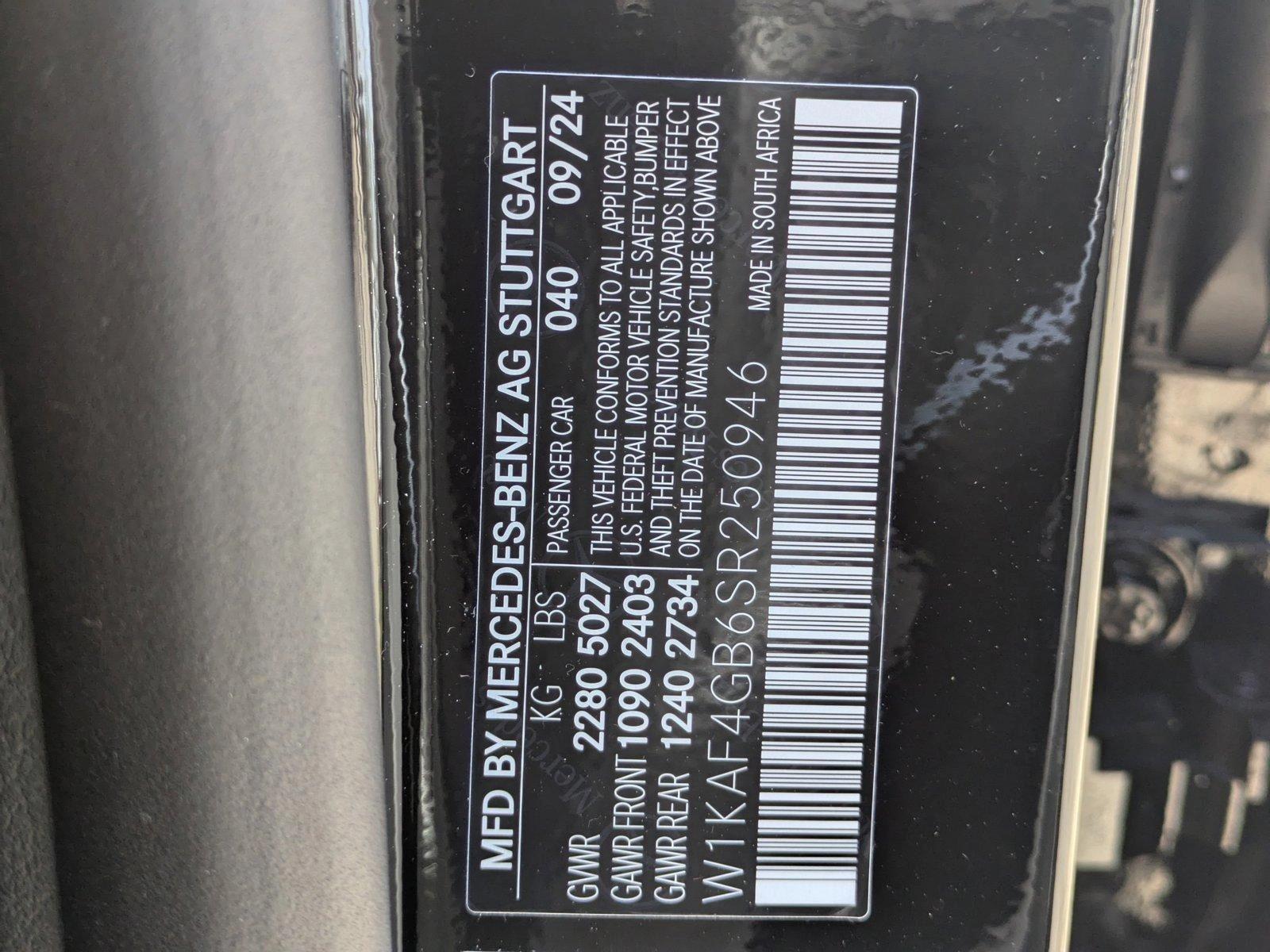 2025 Mercedes-Benz C-Class Vehicle Photo in Sarasota, FL 34231