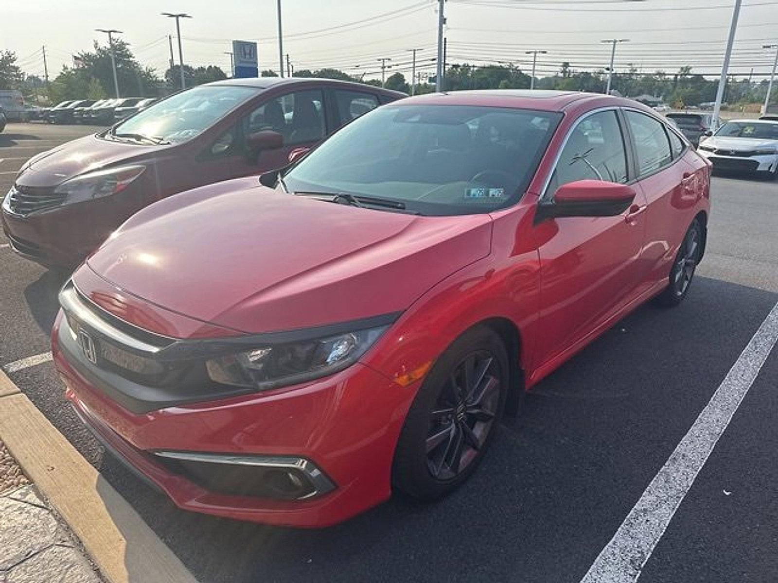 Used 2020 Honda Civic EX with VIN 2HGFC1F31LH682459 for sale in Harrisburg, PA