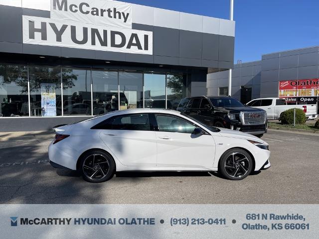 Certified 2023 Hyundai Elantra N Line with VIN KMHLR4AF9PU622267 for sale in Kansas City