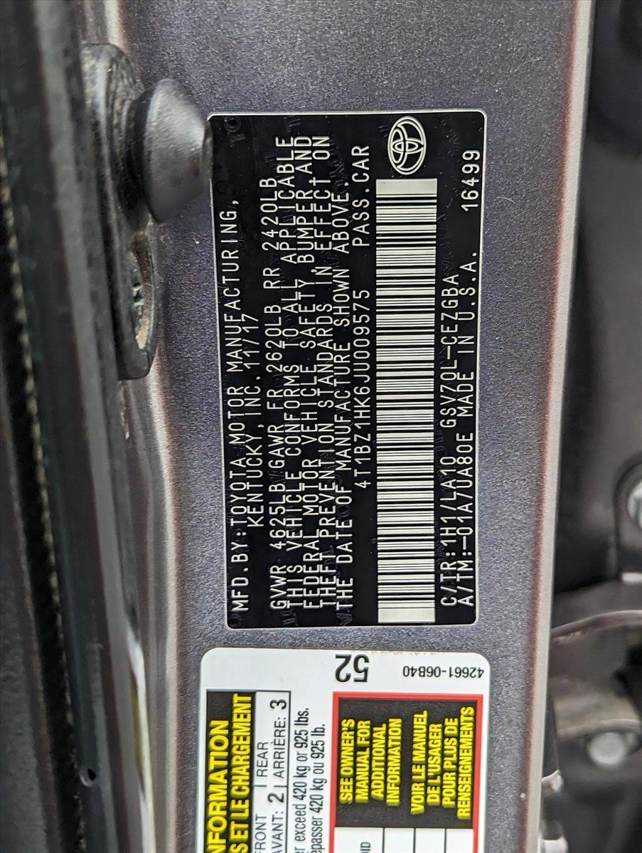 2018 Toyota Camry Vehicle Photo in Spokane Valley, WA 99212