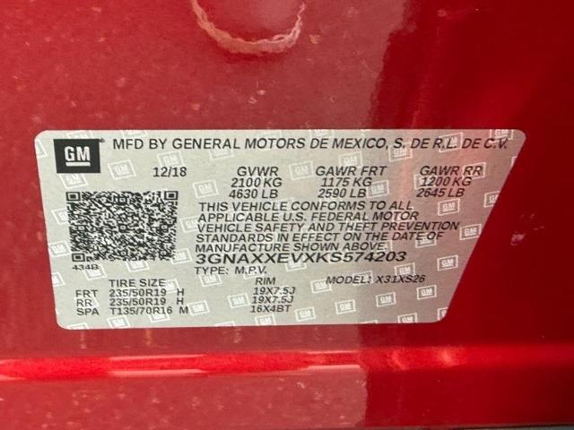 2019 Chevrolet Equinox Vehicle Photo in MADISON, WI 53713-3220