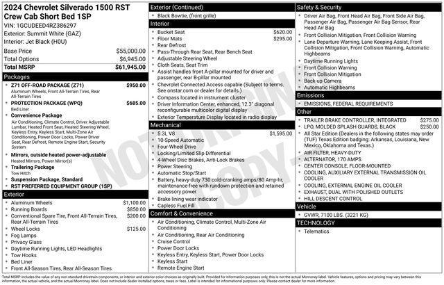 2024 Chevrolet Silverado 1500 Vehicle Photo in DANBURY, CT 06810-5034