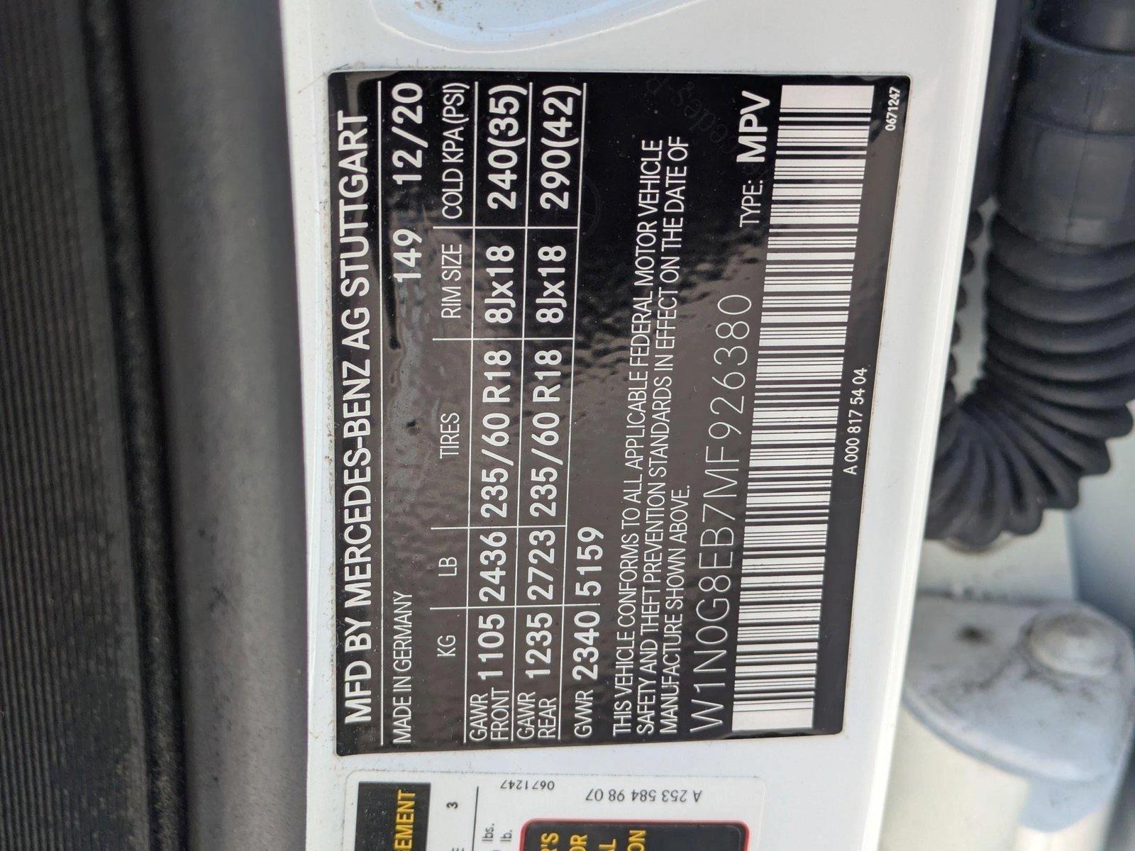 2021 Mercedes-Benz GLC Vehicle Photo in Sarasota, FL 34231