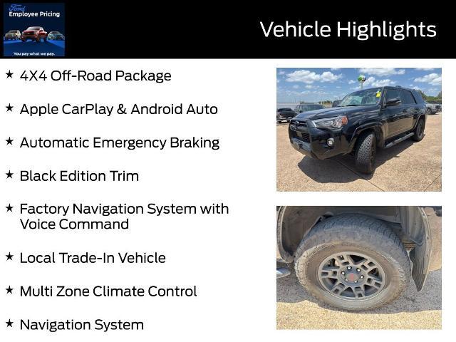 2021 Toyota 4Runner Vehicle Photo in Weatherford, TX 76087