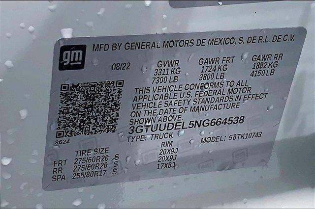 2022 GMC Sierra 1500 Vehicle Photo in INDEPENDENCE, MO 64055-1377