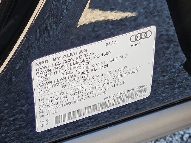 2022 Audi e-tron S Vehicle Photo in TREVOSE, PA 19053-4984