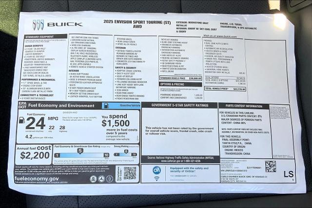 2025 Buick Envision Vehicle Photo in KANSAS CITY, MO 64114-4545