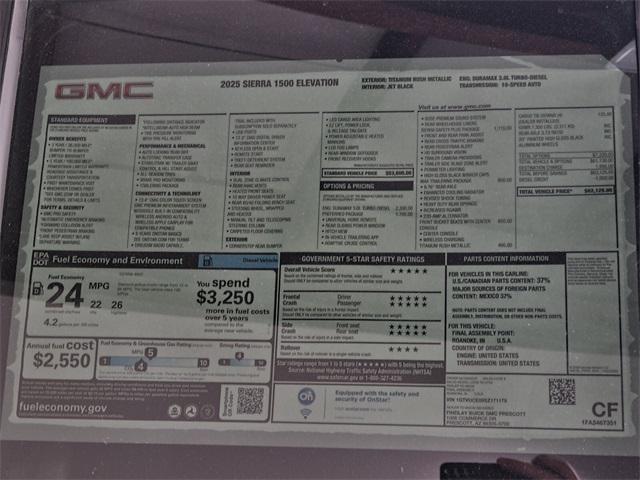 2025 GMC Sierra 1500 Vehicle Photo in PRESCOTT, AZ 86305-3700