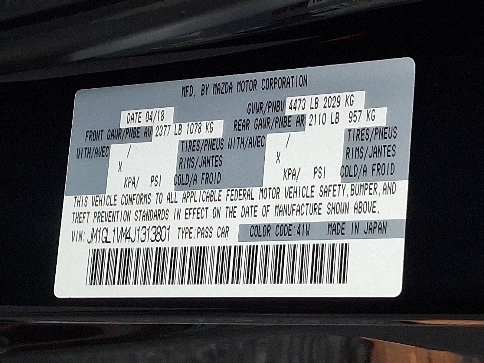 2018 Mazda6 Vehicle Photo in Harrisburg, PA 17111