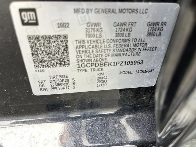 2023 Chevrolet Silverado 1500 Vehicle Photo in TULLY, NY 13159-3159