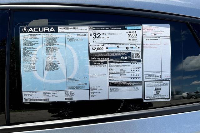 2025 Acura Integra Vehicle Photo in Tulsa, OK 74145