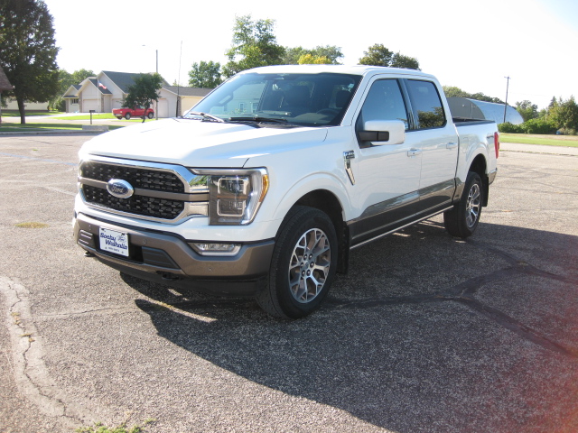 Used 2023 Ford F-150 King Ranch with VIN 1FTFW1E83PFA75313 for sale in Walhalla, ND