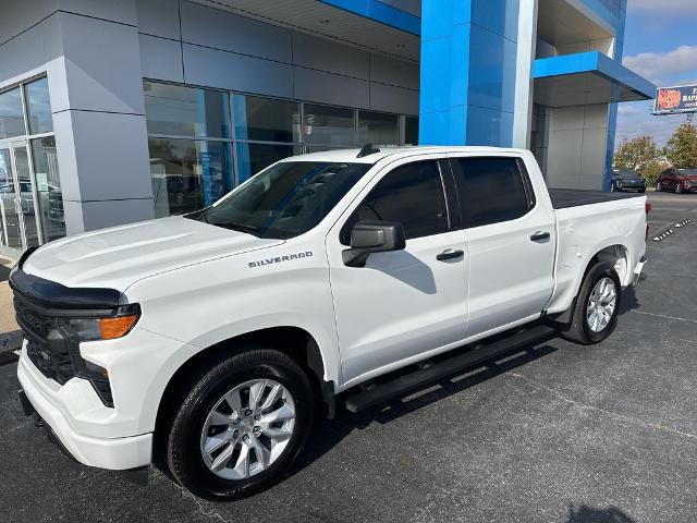 Used 2022 Chevrolet Silverado 1500 Custom with VIN 1GCPABEK5NZ532252 for sale in Poplar Bluff, MO