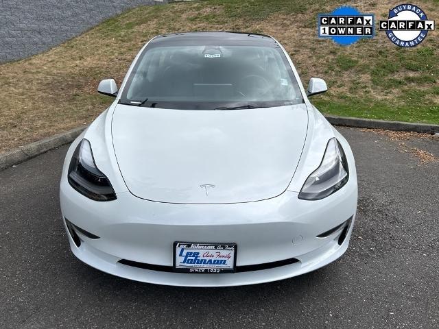 Used 2023 Tesla Model 3 Base with VIN 5YJ3E1EA8PF449590 for sale in Kirkland, WA